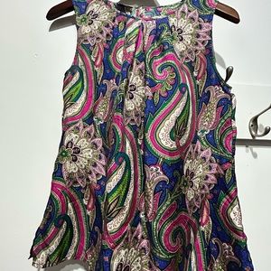 Talbots silk tank (size 4)